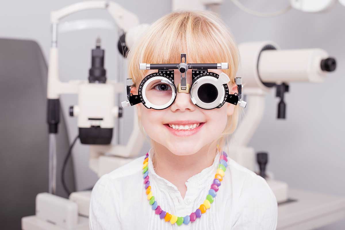 Optometrie, Sehtest, Kind, Auge, Ohr